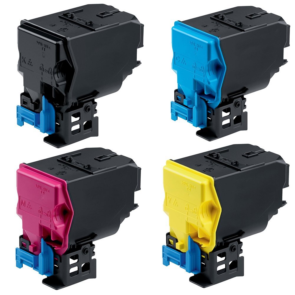 Konica Minolta TNP48 OEM Toner Set, B/C/M/Y