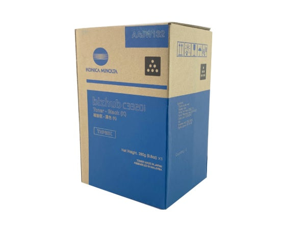 Konica Minolta AAJW132 TNP80K OEM Toner Cartridge, 13k pages, Black