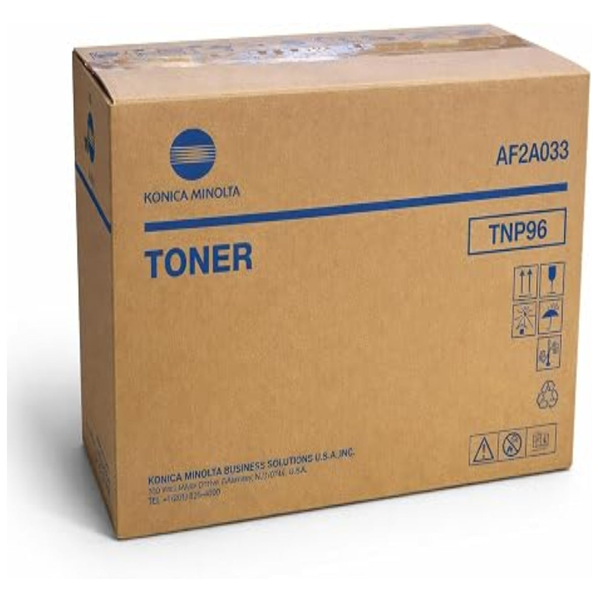 Konica Minolta TNP96 AF2A033 OEM Toner Cartridge, 18K Pages, Black