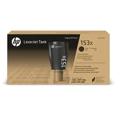 HP 153X W1530X OEM HY LaserJet Toner Reload Kit, 5K Pages, Black