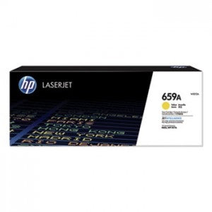 HP 659A W2012A OEM LaserJet Toner Cartridge, 13K Pages, Yellow