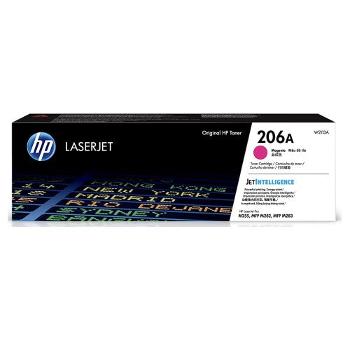 HP 206A W2113A OEM Toner Cartridge, 1250 pages, Magenta