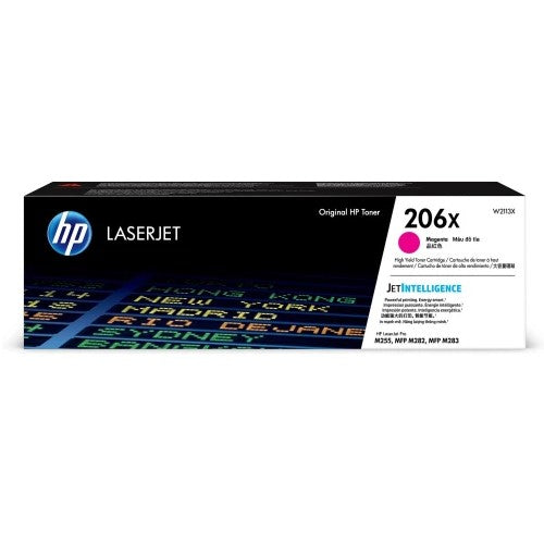 HP 206X W2113X OEM HY Toner Cartridge, 2450 pages, Magenta