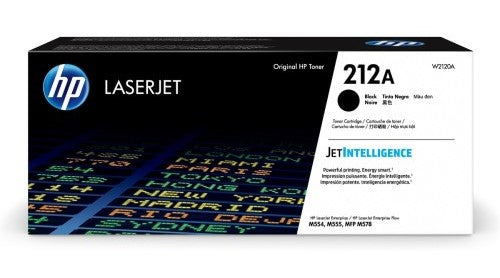 HP 212A W2120A OEM LaserJet Toner Cartridge, 5.5k pages, Black