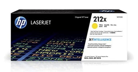HP 212X W2122X OEM HY LaserJet Toner Cartridge, 10k pages, Yellow