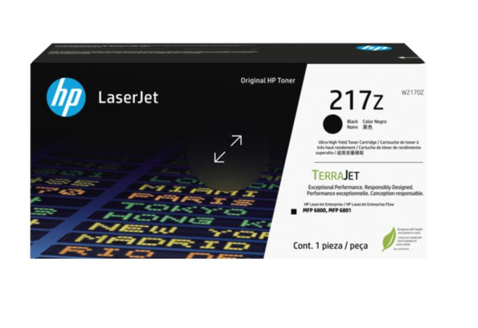 HP 217Z W2170Z OEM Ultra HY LaserJet Toner Cartridge, 32K Pages, Black