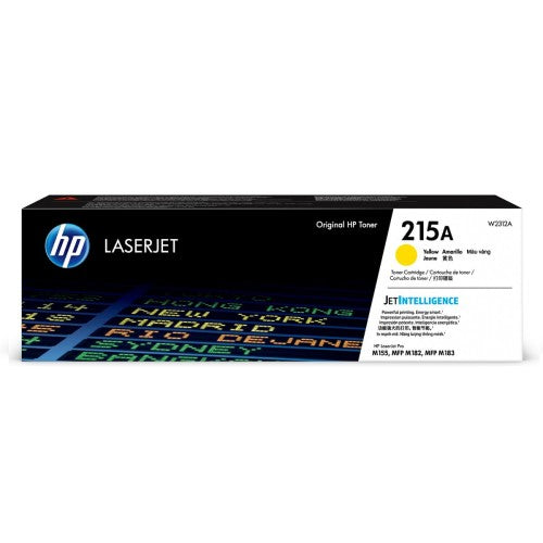 HP 215A W2312A OEM Toner Cartridge, 850 pages, Yellow